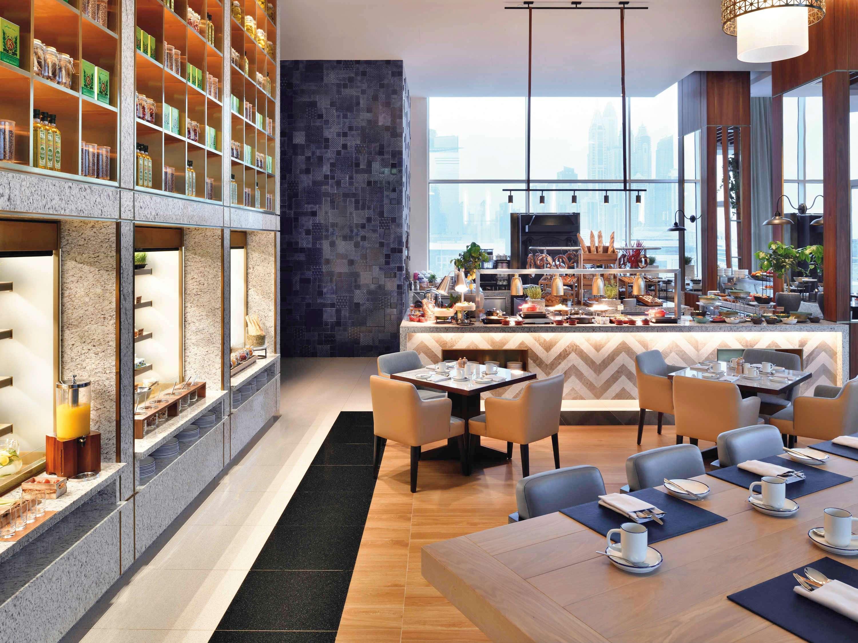 迪拜瑞享大广场酒店 外观 照片 The restaurant