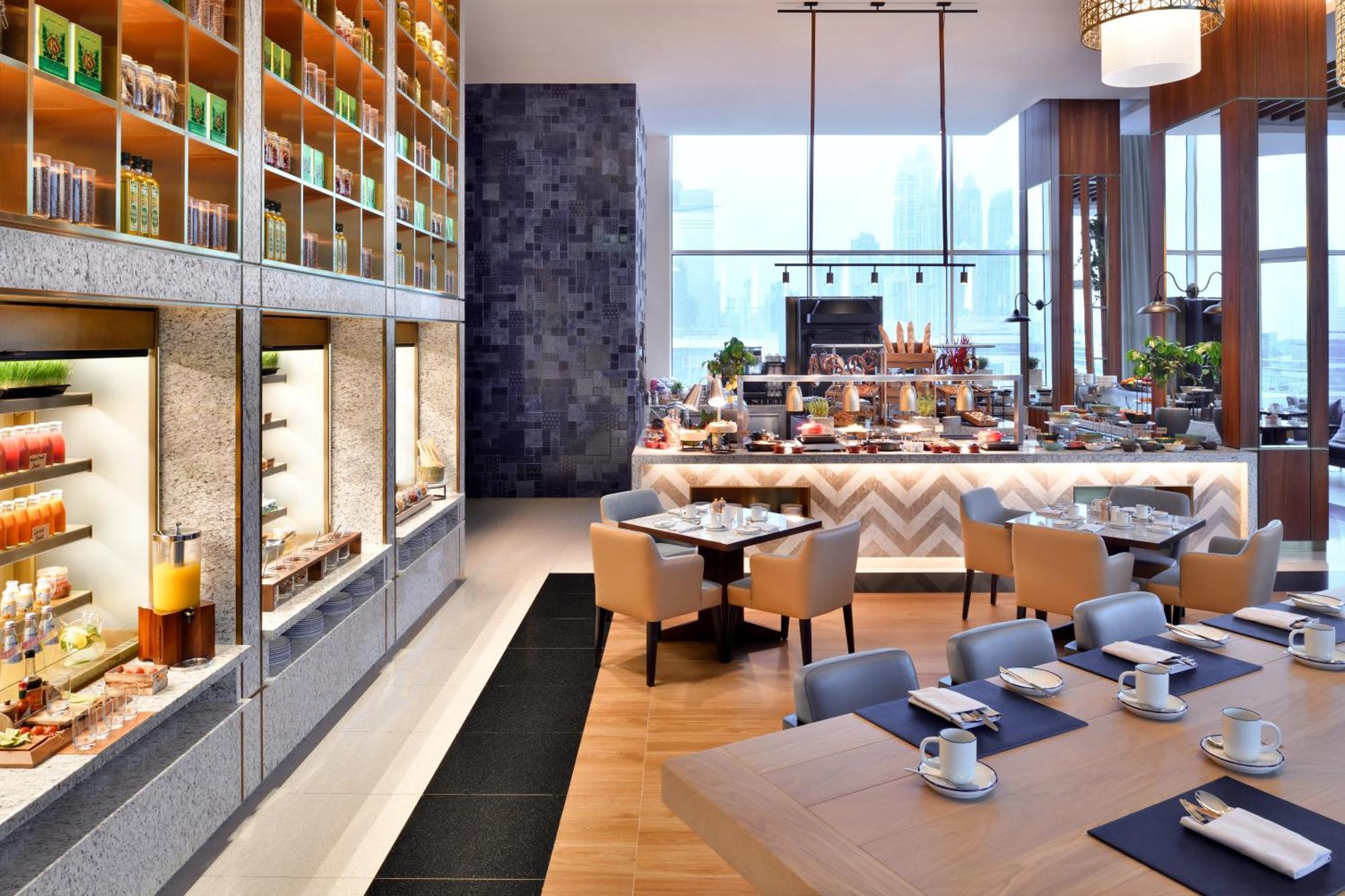迪拜瑞享大广场酒店 外观 照片 The restaurant