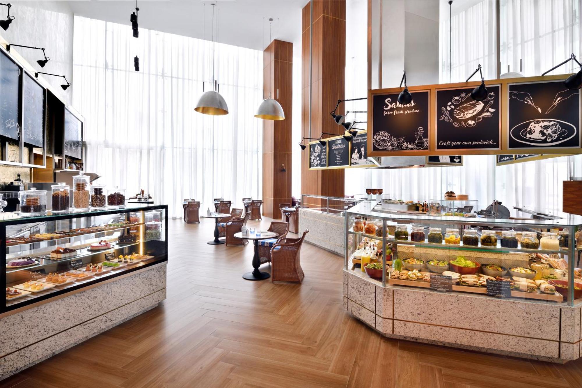 迪拜瑞享大广场酒店 外观 照片 The Café